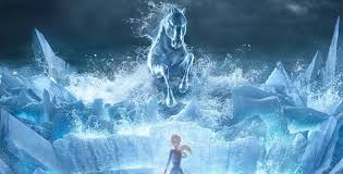 Frozen Ii S Nokk The Water Stallion Has Deep Roots In Scandinavian Folklore And Has Had Numerous Different Versions Be Mythical Creatures Animation Film Elsa
