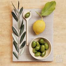 Olive And Lemon Print By Camille Soulayrol Lemon Art Food Olive