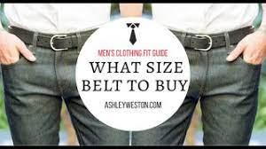 Most belstaff garments come in italian sizes. What Size Belt To Buy Men S Clothing Fit Guide Youtube