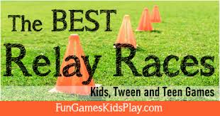 Learn how to transform a simple relay race into a fun, silly or challenging party game for kids of all ages. Relay Race Games For Kids Tweens And Teens
