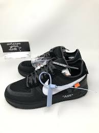 Black Air Force 1 Off White Ebay Sponsored Nike Off White The Ten Air Force 1 Low Black Size 8 New Ds A04606 001 Virgil Men S Shoes Air Force Air Force 1