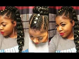 Can you tell i love hair? How To Sleek Ponytail With Braiding Hair Hairstyles For Black Women Youtube