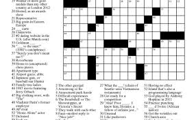 Scroll down to the bottom to choose the crossword puzzles and ask your kids to find and complete the crosswords based on the given hints! Daily Printable Universal Crossword Printable Crossword Cute766