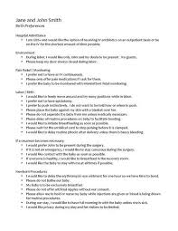 C Section Birth Plan Template Free Pin On Pregnancy S