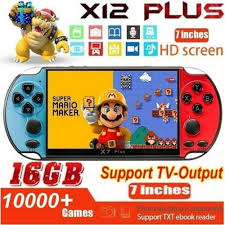 X12 Plus 7 16gb Retro Psp Game Consoles Handheld Portable Games Console Usa Ebay Portable Game Console Game Console Retro Video Games