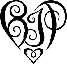 Address labels can be used for mailing letters, letterheads, invoices, and more. If That S A J In The Middle This Would Be Perfect To Represent My Kids Initial Tattoo Monogram Tattoo Initial Tattoo Ideas