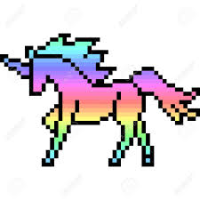 Pixel art licorne arc en ciel monde licorne from cdn.shopify.com. Pixel Art Unicorn Isolated Royalty Free Cliparts Vectors And Stock Illustration Image 84109994