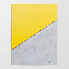 Find & download the most popular yellow background vectors on freepik free for commercial use high quality images made for creative projects. Yellow Gray Abstract Background Poster By Or Studio Society6