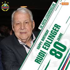 Das gehörte zu den gewohnheiten von rudi edlinger bei rapids heimspielen, sofern er sein terminkalender erlaubte. Sk Rapid On Twitter Herzliche Gratulation Unserem Ehrenprasidenten Rudi Edlinger Zum 80er Scr2020 Einmalrapidimmerrapid