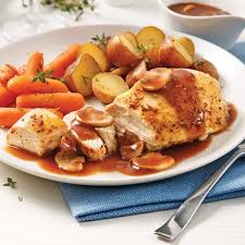 Hauts De Cuisses De Poulet Au Beurre A La Mijoteuse Les Recettes De Caty Food Recipes Chicken Recipes