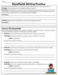 Writing A Hypothesis In The Scientific Method Lesson Act Science Teaching Resources Secondary Science Lessons Scientific Method