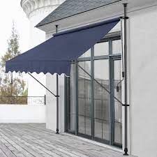Check spelling or type a new query. Store Banne Manuel Retractable Pour Terrasse Marquise Soleil De Balcon Auvent Telescopique Hauteur Et Inclinaison Reglable Sans Percage Acier Polyester 350 X 120 X 200 300 Cm Bleu Fonce Pro Tec Leroy Merlin