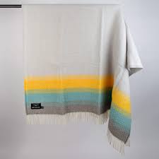 Comforters, sheet sets, duvet covers, pillows Super Fluffy Pure New Wool Blanket Yellow Turquoise Grey Heating Plumbing London Wolf Badger