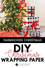 Create Your Own Custom Wrapping Paper Using Deco Art Americana Acrylic Paint This Black And W Video Diy Wrapping Paper Christmas Projects Diy Christmas Wrapping Diy