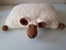 Amigurumi Kuzu Yastik Icin 2 Adet Kartopu Ana Kuzusu Ipe Ihtiyacimiz Var Vidali Goz Nakopirlanta Kahverengi Ip Yada Te Amigurumi Dolgu Oyuncak Hayvan Yastik