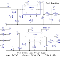 DC-DC dual output Switch Mode Power Supply (SMPS) | Corgitronics