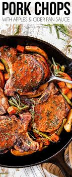 Depending On Thickness Remove To A Plate The Pork May Not Be Cooked Through At This Time In 2020 Apple Pork Chops Pan Seared Pork Chops Seared Pork Chops