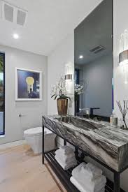 Blue fin bay for traditional nursery with wall decor. 75 Beautiful Contemporary Powder Room Pictures Ideas May 2021 Houzz