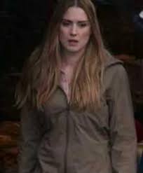 Melinda Monroe Beige Virgin River S02 Cotton Coat