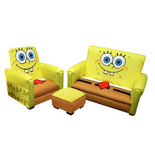 The house is three stories high and fully furnished. Newco International Nickelodeon Spongebob Deluxe Toddler Set Kids Couch Toddler Sofa Toddler Sofa Chair
