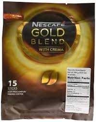 Find quality beverages products to add to. Nescafe Gold Blend 3 In 1 Instant Coffee 15 Single Serve Sticks Made With Premium Grade Fine Coffee Beans With Cream And Sugar Imported From Nestle Malaysia Buy Online In Bosnia And