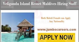 Veligandu Resort Maldives Careers Job Openings At Veligandu Island Resort Maldives Jobs 2019 Hotel Jobs In Mal Island Resort Hotel Jobs Luxury Beach Resorts