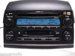 Also, if you had the same problem, which radio did you end up buying? Toyota Sienna Radio