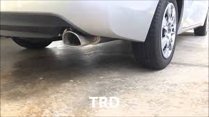 Select style toyota corolla hatchback toyota corolla hybrid toyota corolla. Toyota Corolla Stock Vs Trd Exhaust Youtube
