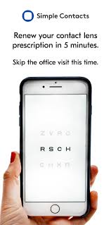 Renew Your Contact Lens Prescription From Home With Simple Contacts Prescription Good To Know How Are You Feeling