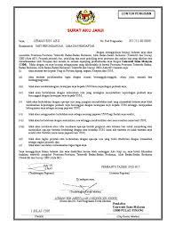 Check spelling or type a new query. Contoh Pengisian Surat Aku Janji