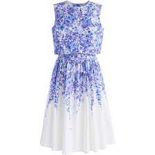 Chicwish Wisteria Dream Twinset Dress 68 Liked On Polyvore Featuring Dresses Purple Flower Purple Floral Dress Floral Dress Design Floral Cocktail Dress