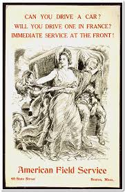 This World War I Poster Shows The Proud Figure Of Liberty Strongly Fending Off Death As She Prote American Field Service Charles Dana Gibson American Ambulance