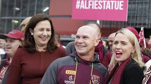 Update information for annastacia palaszczuk ». Allan Langer Statue Announced For Suncorp Stadium Gold Coast Bulletin