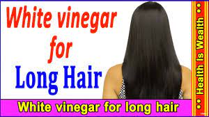 Then pour the apple cider vinegar solution on your tresses and let it rest for a few minutes. How To Grow Your Hair Overnight White Vinegar For Long Hair Youtube