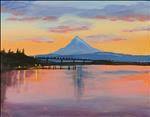 Columbia at Sunrise (Add Candle)