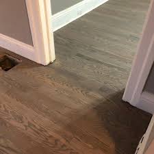Welcome to restorationfloorworks, llc, your trusted provider of hardwood floor installation and refinishing in denver. Red Oak With Classic Gray Stain Denver Hardwood Flooring Refinishing Installation