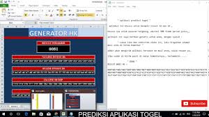 Aplikasi Prediksi Togel Invest 3d Dan 2d Hk Hongkong Youtube