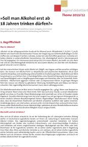 In gaststätten, im handel, in geschäften, an öffentlichen getränkeständen oder sonstigen öffentlichen orten müssen diese altersgrenzen berücksichtigt werden. Soll Man Alkohol Erst Ab 18 Jahren Trinken Durfen Pdf Free Download