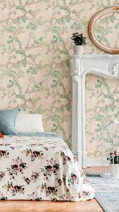 Green Leaves Peel And Stick Removable Wallpaper 2872 In 2020 Removable Wallpaper Decor Vintage Floral Wallpapers