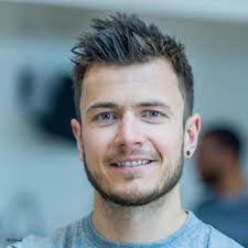 Image result for round face haircut men