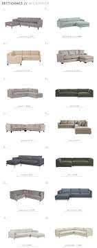 Merely looking at the firm elegant cushions and tall arms, you will certainly be tempted to sit. 58 Kid Friendly Sectionals Emily Henderson