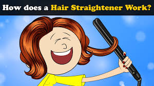 How does a Hair Straightener Work? + more videos | #aumsum #kids #science  #education #children - YouTube