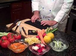 The rada knife sharpener works very well. Easy Knife Sharpening Rada Quick Edge Knife Sharpener Radacutlery Com Youtube