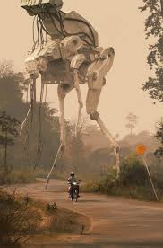 Crossing By Col Price Sci Fi 2d Sci Fi Concept Art Futuristic Art Science Fiction Art