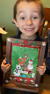 Quick craft with grandson using lights