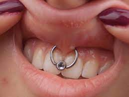 how to mein lippenbandchen piercing smiley