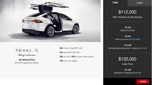 Refrain from pulling out the stopwatch, and the. Tesla S Model X Signature Will Set You Back 132 000 Marketwatch