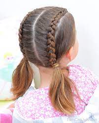 Lace Braids Into Pigtails Lace Braids Braids Into Pigtails Braids
