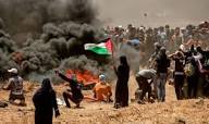 آلبوم عکس؛ مرگبارترین روز اعتراض‌ها در مرز غزه - BBC News فارسی