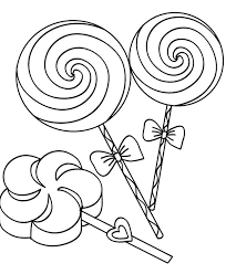 All candy cane symbol coloring pages are printable. Lollipop Clipart Colouring Page Lollipop Colouring Page Transparent Free For Download On Webstockreview 2021